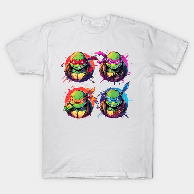 tmnt T-Shirt by piratesnow